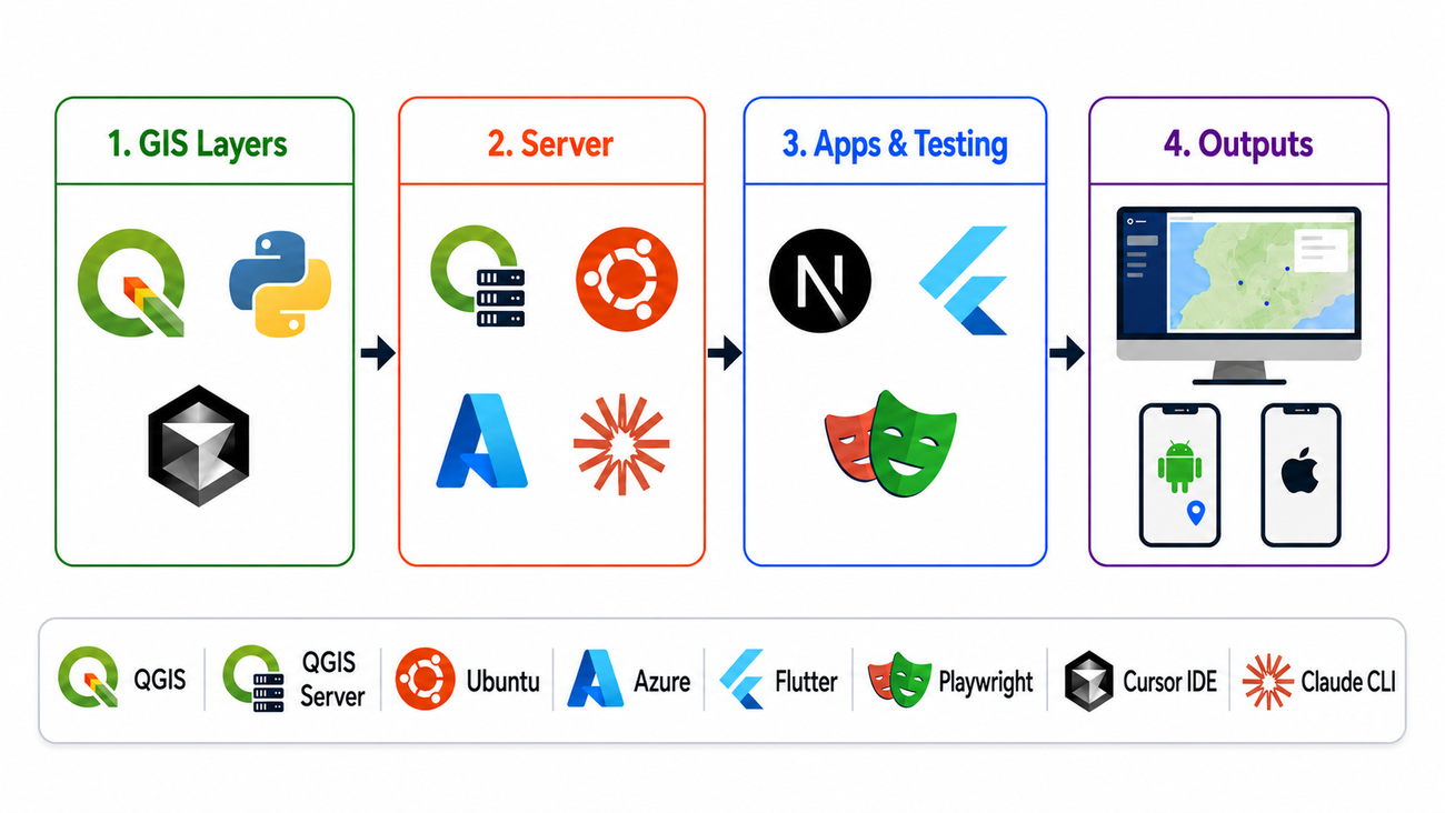 Tools diagram placeholder — web GIS portal